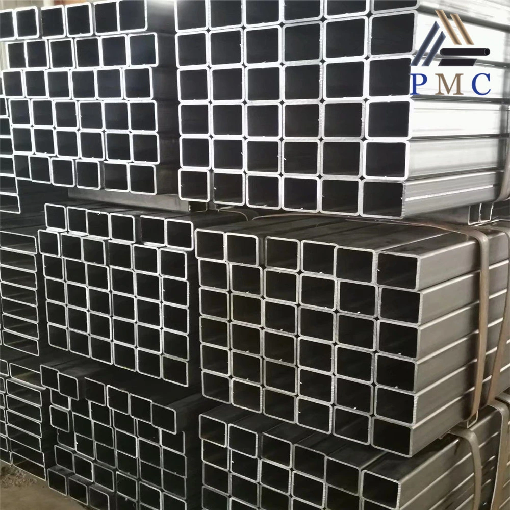 ASTM A36 75X75 Square Steel Pipe Weight Shs Rhs 40X80 Rectangular Square Hollow Section