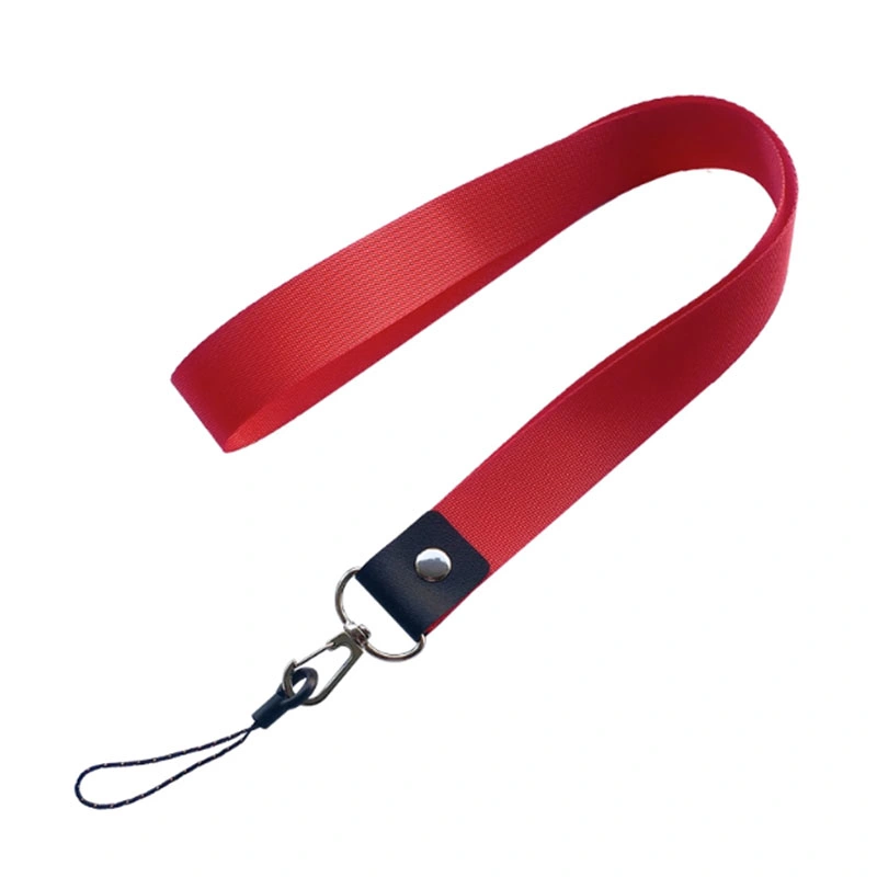 Custom Großhandel/Lieferant gewebte Nylon Sublimation Nackenband Schlüsselanhänger Lanyards mit Logo Custom Polyester Lanyard