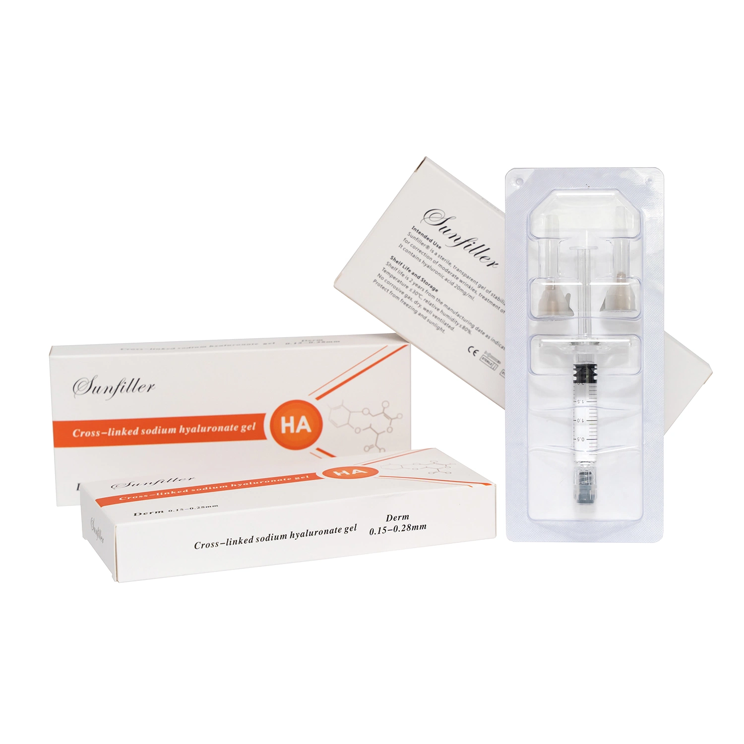 Factory Supply Injectable Ha Facial Fillers for Lip Enlargement