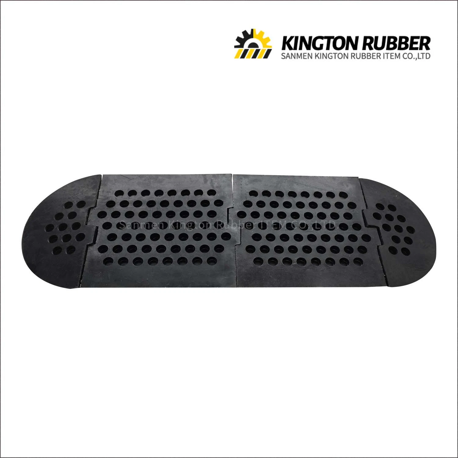 Best Quality 500*500*50mm Rubber Speed Bump for Driveways Street