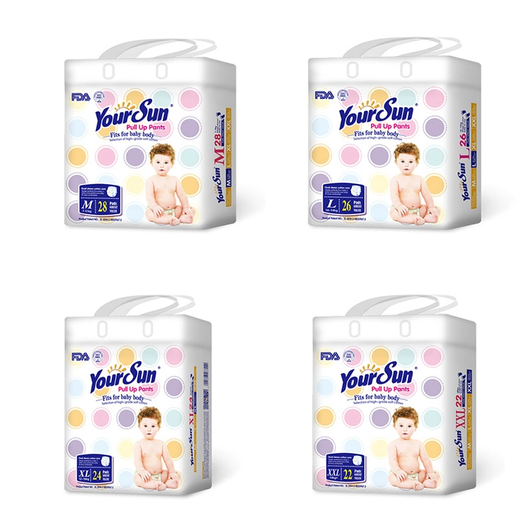 Diaper Pants with 3D Embossing Best Dry Extra Soft Brand of OEM & ODM