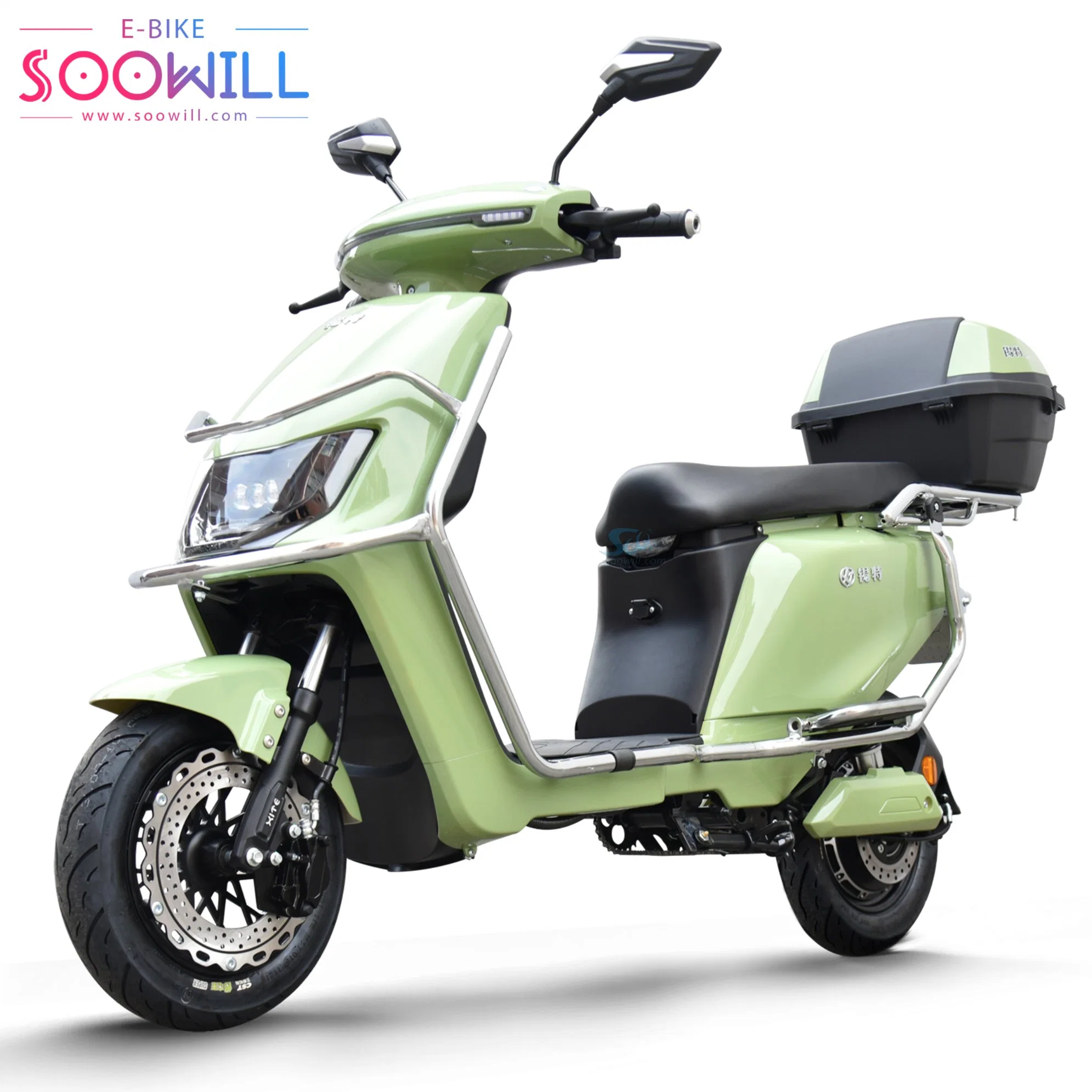 38km/H Hot Sales Adult Scooter Motorcycles Road Bikes for Men Side Full Suspension Electric Bike Manufacturer in China Electric Motorcycle