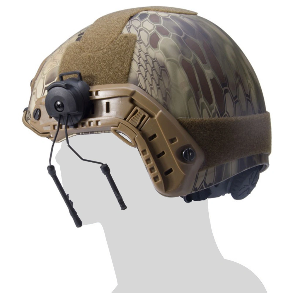 Comtac Kopfhörer Helm-Schienenaufhängung Drehbarer Kopfhörerständer