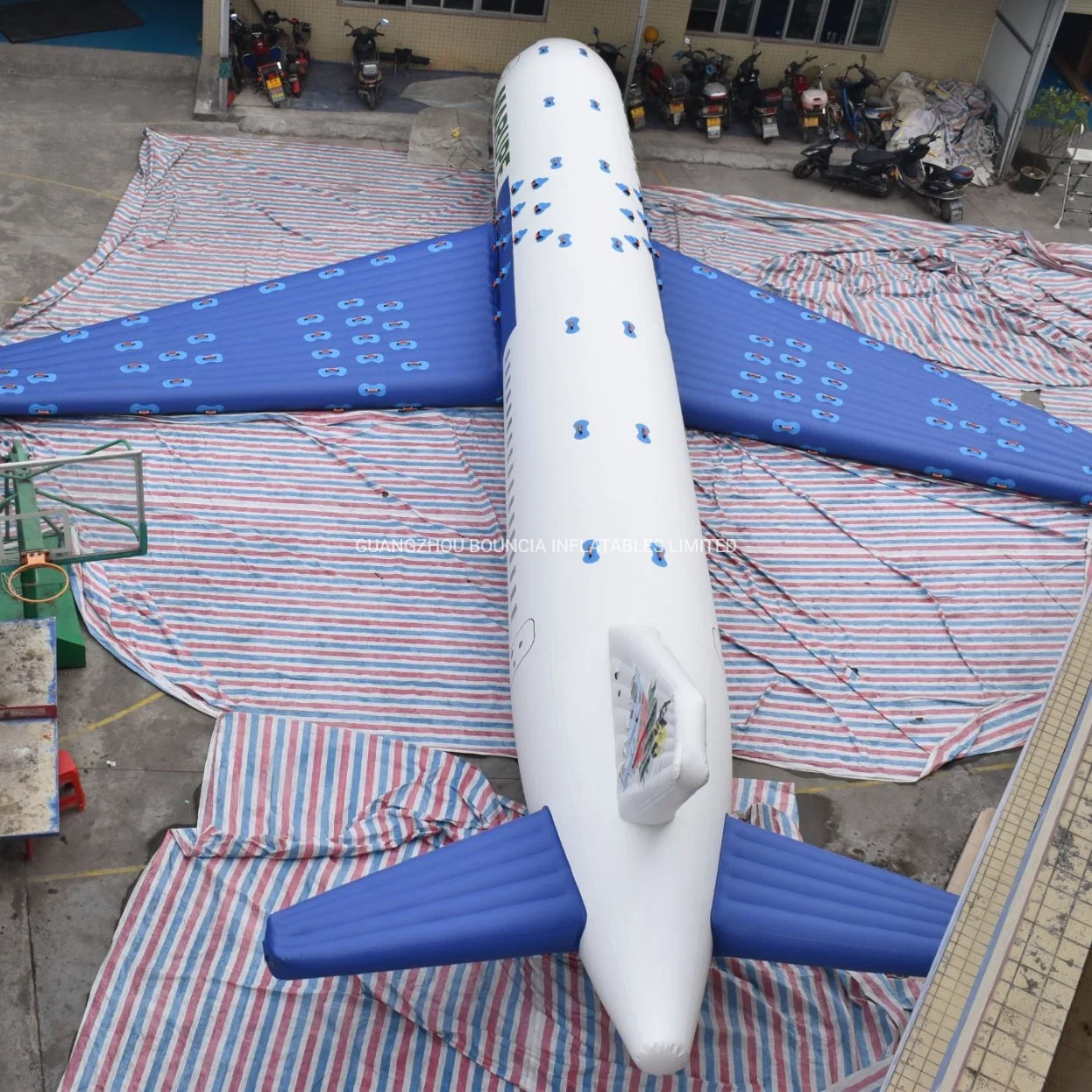 Aufblasbares Luftflugzeug Aufblasbares Spielzeug für Vergnügungspark zum Verkauf