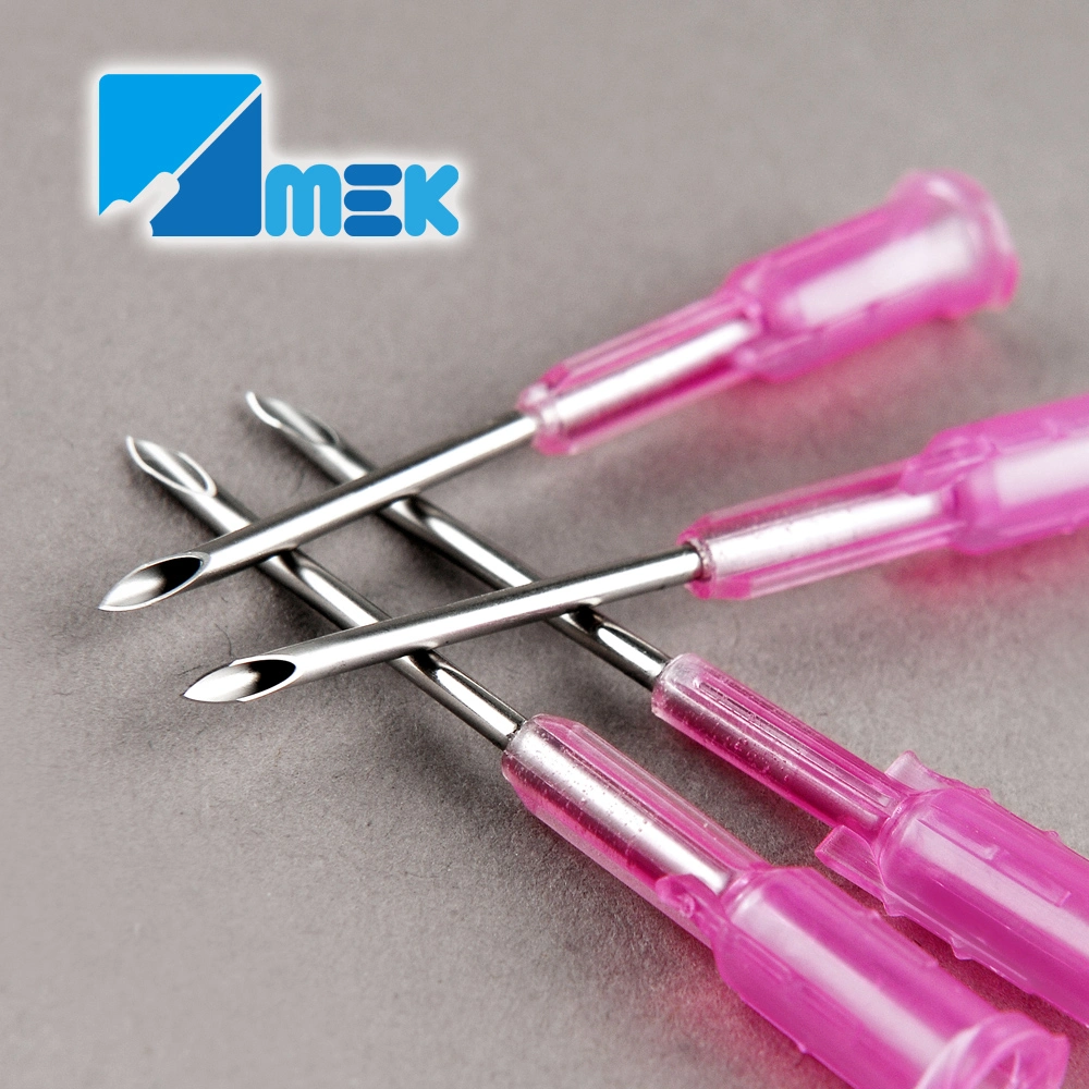 Change Protocol Huber Needle with CE ISO FDA 510K