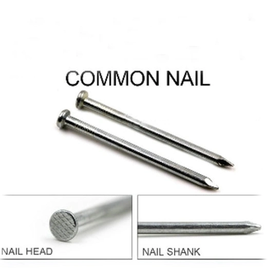 Q195 Polished Common Nail/Galvanised Iron Nail/Steel Nail/Metal Wire Nail/Building Nail/Hot Dipped Galvanized Nail/Hardware for Construction