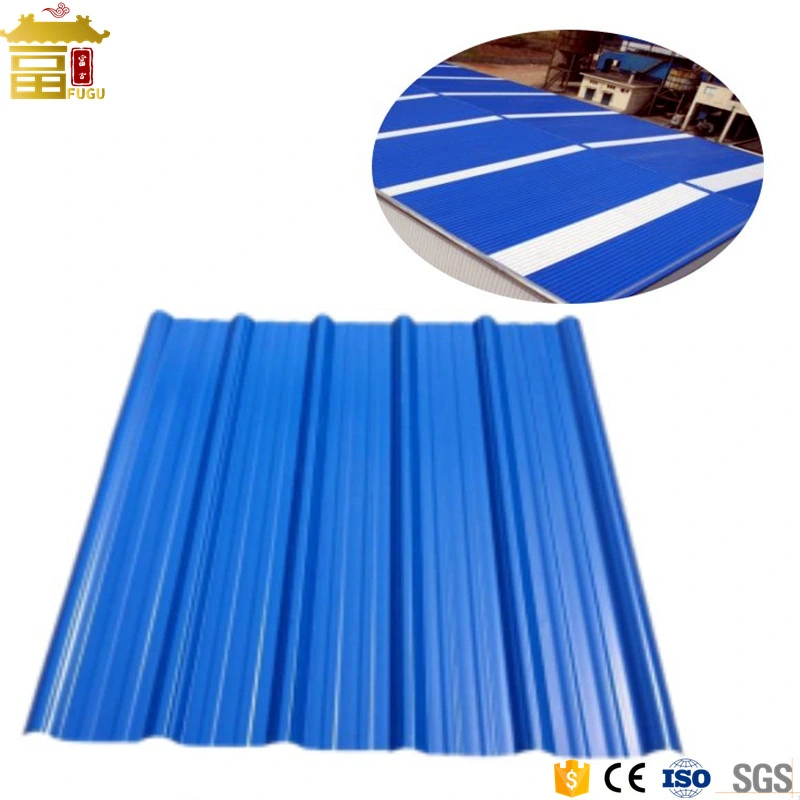 Customized Color ASA Coated UPVC Corrugated Roof Sheets Roof Tiles for Factory