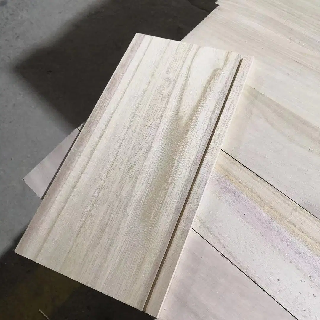 Factory Direct Sale Paulownia Drawer Slotted Drawer Board Can Make Multi-Standard Board