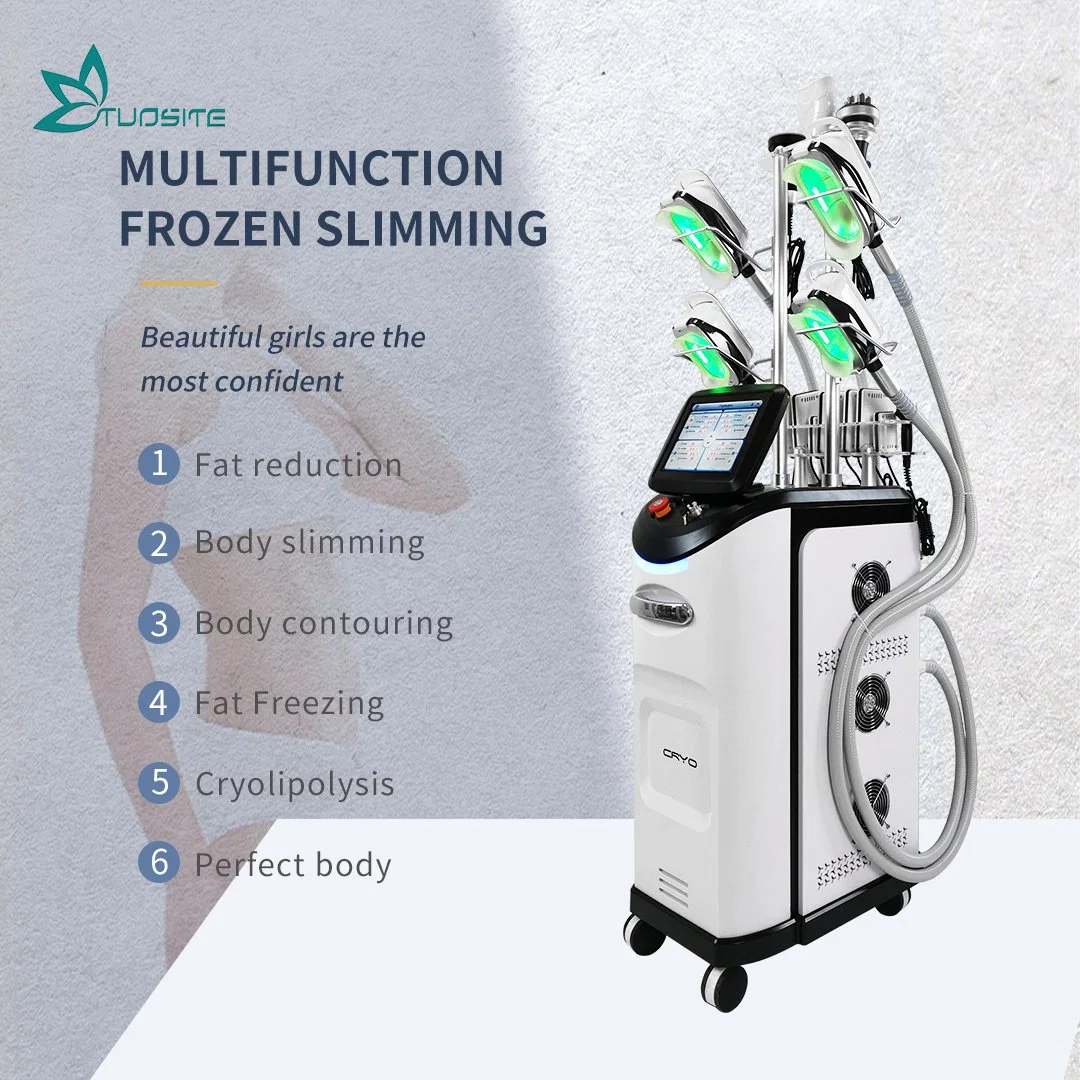 40K Ultrasonic excepto Cryoliposis Slimming Machine Vacuum Cavitation System grasa Congelación