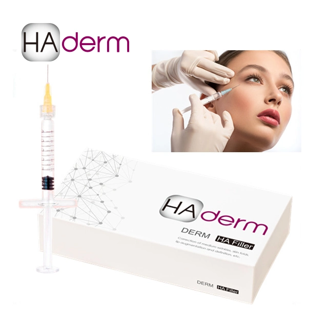 Hot Selling Ha Cross Linked Hyaluronic Acid Face Lip Breast Injection Derm Fillers