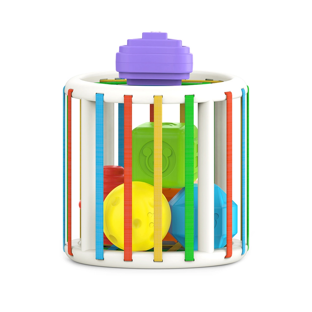 Bunte Blöcke Sortierspiel Baby Montessori Lernen Intellektuelle Pädagogische Spielwaren Für Geschenke für Kinder