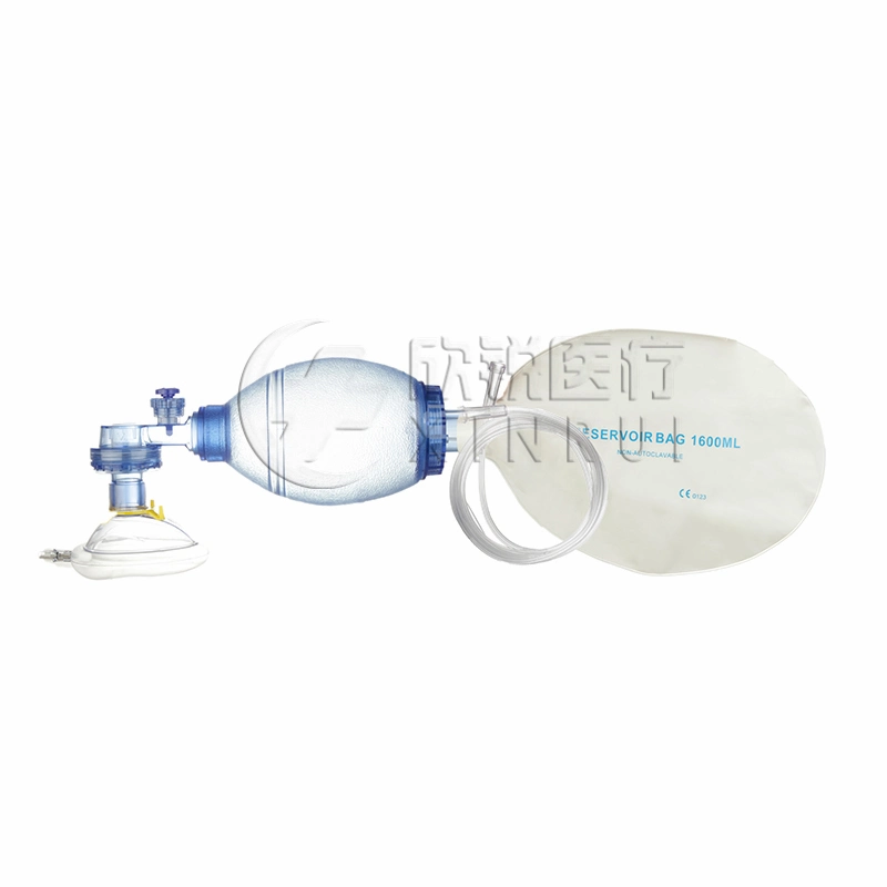 Medizinische CPR PVC Maske manuelle Beatmungsbeutel Ambu