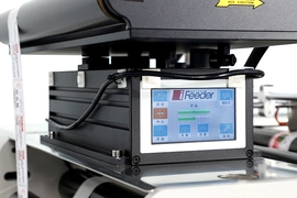 Alimentación inteligente de alta velocidad de rebobinado de la máquina de inyección de tinta de codificación y máquina de impresión UV