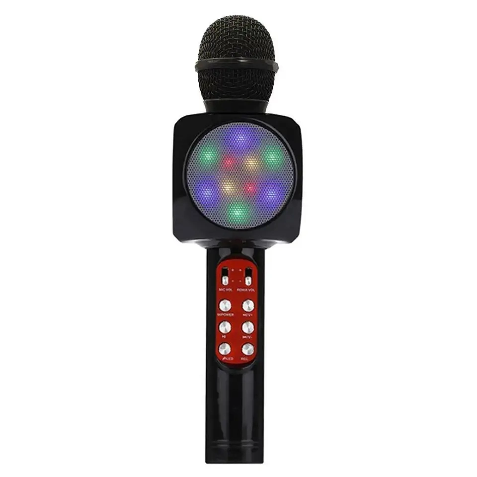 Factory Direct Sale Wireless Home Microphone Ws1816 Handheld Kids Karaoke Player for Home Party KTV Music Singing Playing Mobile Phone Microphone