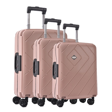 Luggage & Travel Bags Hot Sell Light Weight Coded Lock Fashion Light Eco-Friendly PP Case