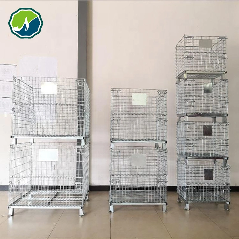 Wire Pallet Wire Mesh Cages Racking Material Storage Racking Container