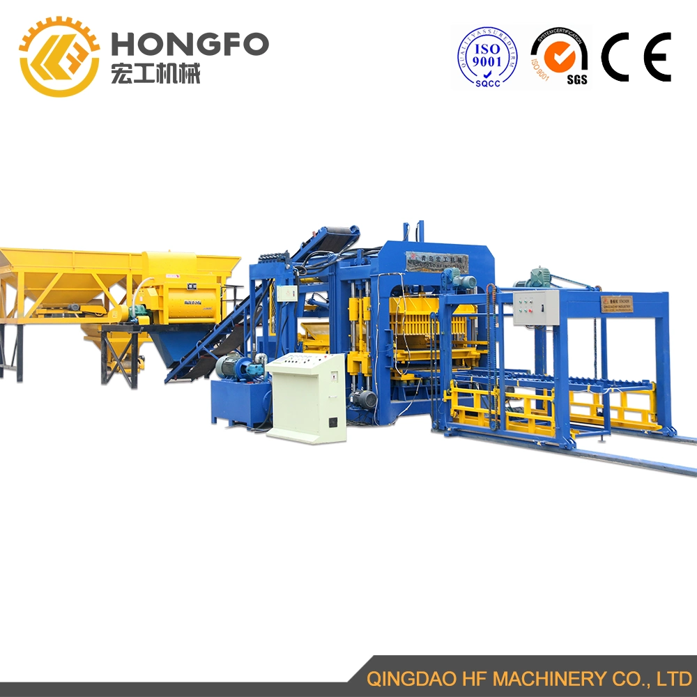Qt5-15 Hydraulic Automatic Paving Building Material Brick Forming Machine