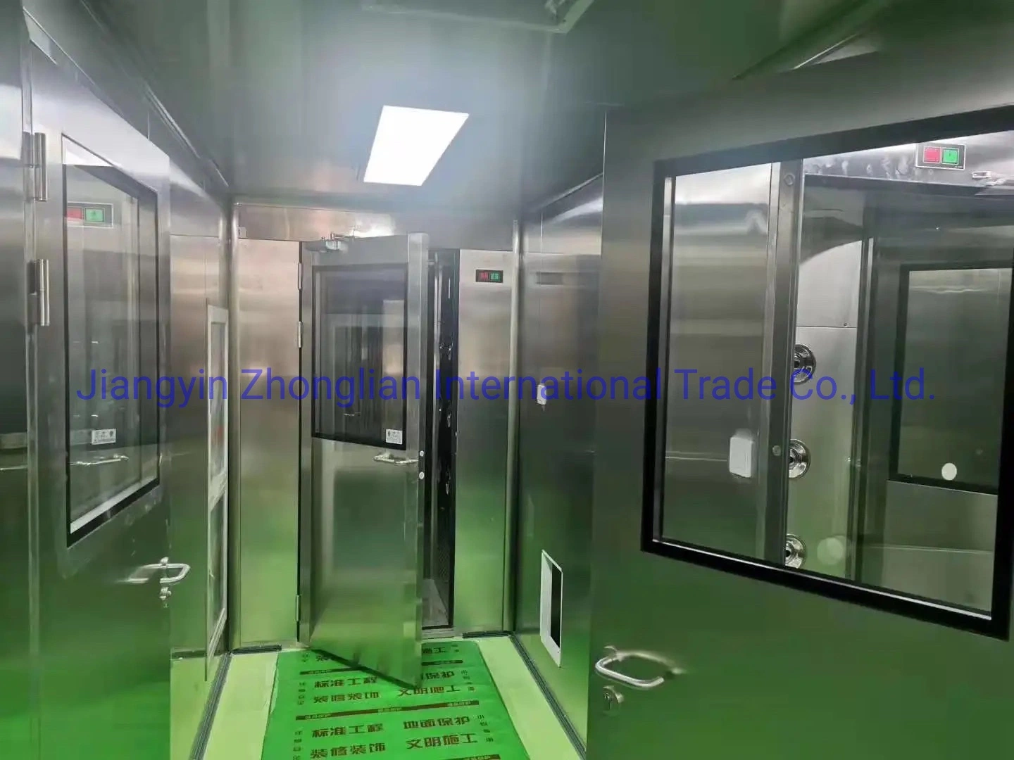 Designs Modern Interior Hospital School Cleanroom Glass Steel Door Steel Stainless Steel Door