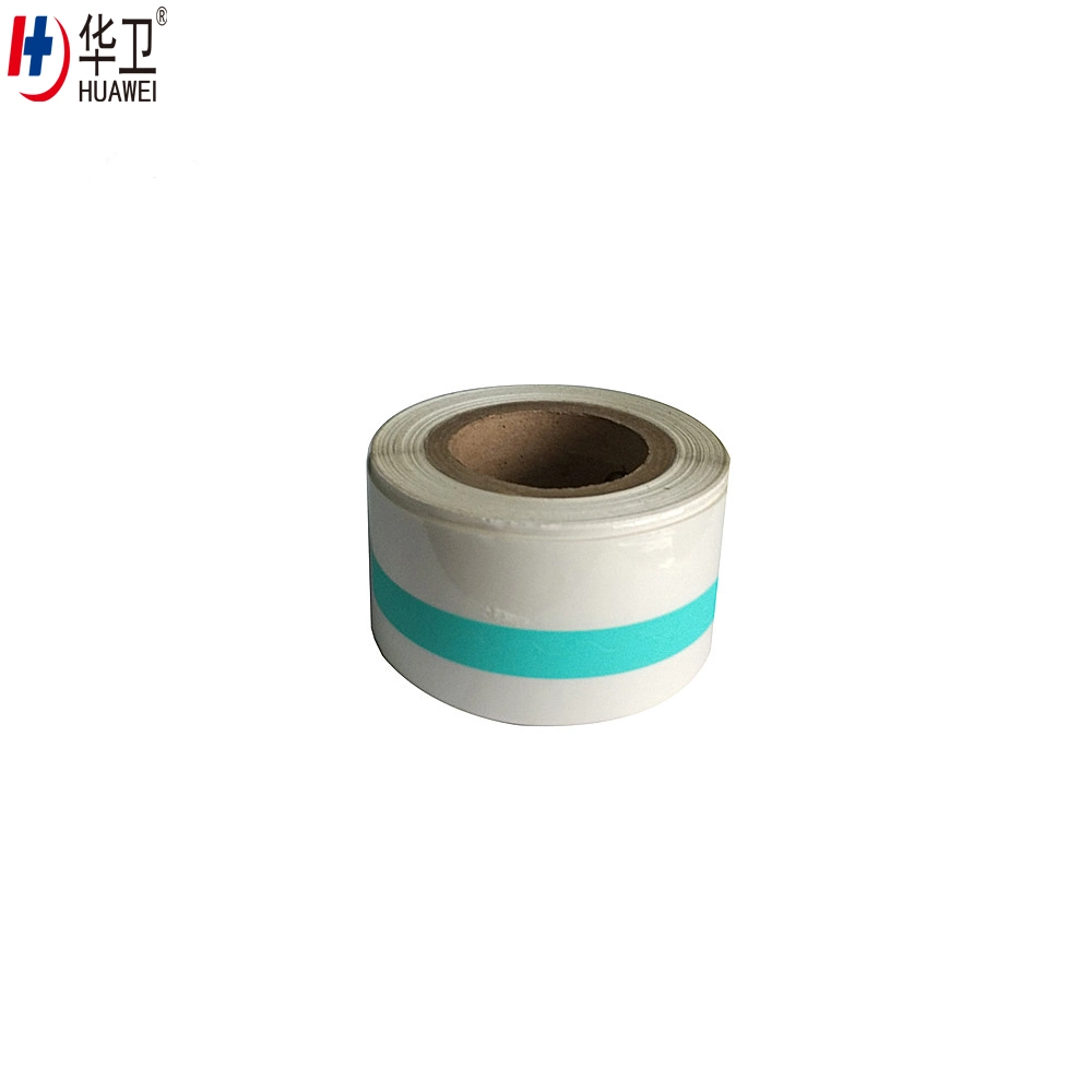 Medical Acrylic Adhesive Bacterial Barrier Waterproof PU Film Dressing Tape Roll