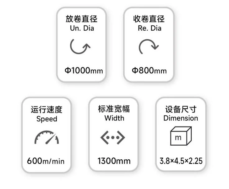 Heißer Verkauf thermische Film Rewinder Maschine PE Film Slitter Maschine Wärmeübertragungsfolie Schneide- und Aufwickelmaschine Flexibles Material Schneide Maschine