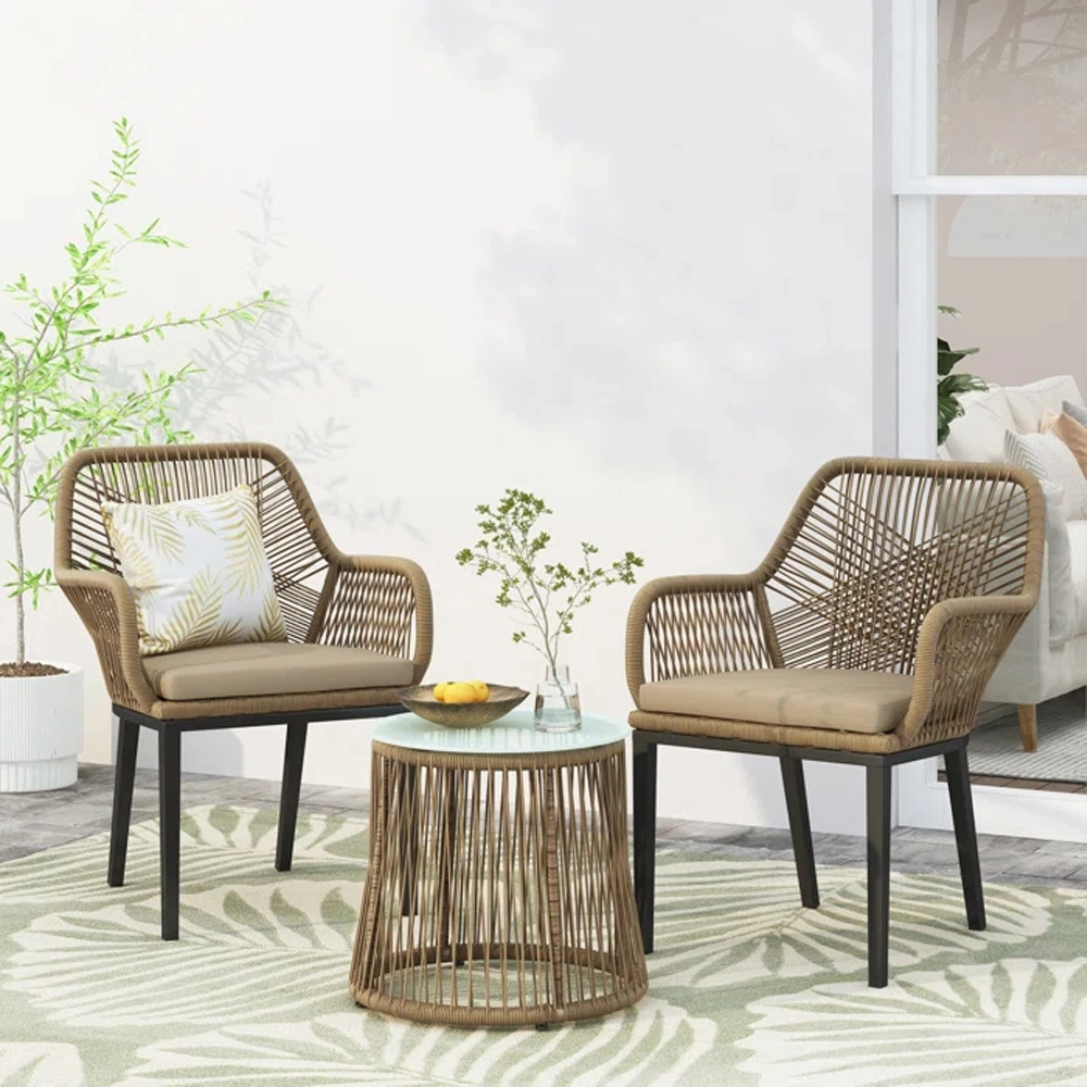 OEM nuevo Darwin Foshan Cátedra de ocio de mesa y sillas de jardín muebles de exterior