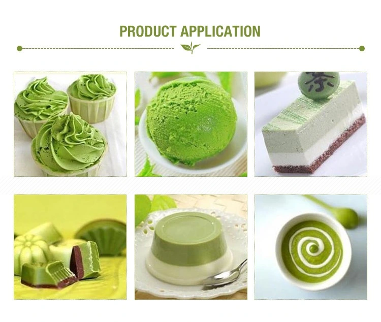 Amostra grátis fornecimento fábrica Top qualidade orgânico Green Matcha Tea Pó