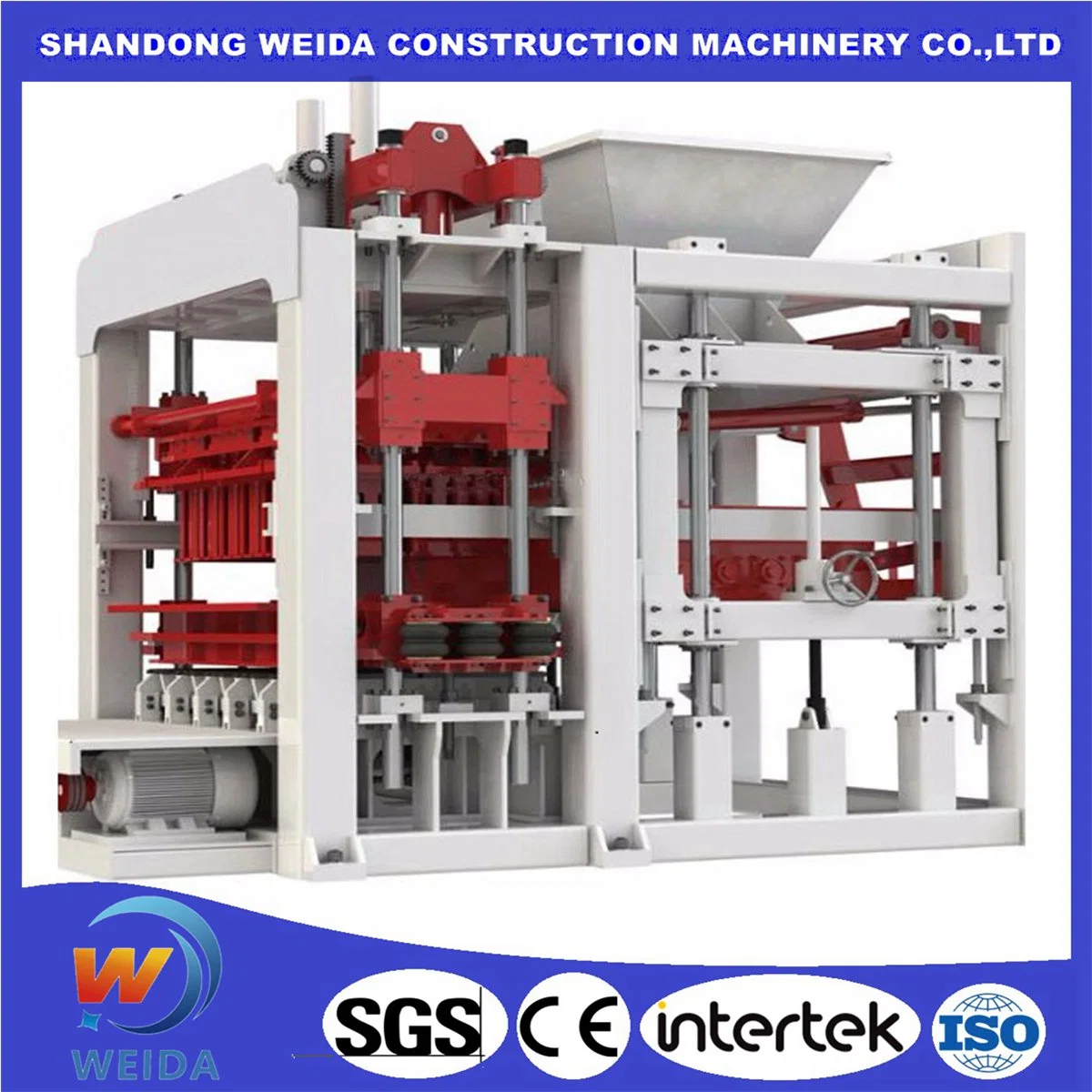 Superior Big Scale Full Automatic Hydraulic Concrete Hollow Concrete Brick Block Production Line Manufacturer Price