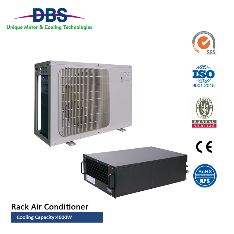 Split 4000W in Rack Air Conditioner for Sever Racks