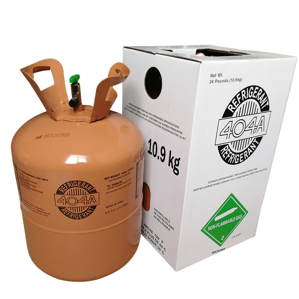 Frioflor gaz mélangé, réfrigérant R404A en cylindre de 10,9 kg