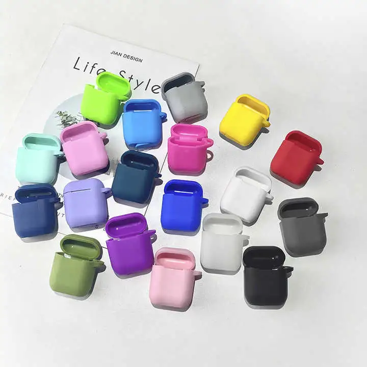 Wholesale Original Shockproof Case Wireless Bt for Air Pods Earphone Case Candy Color Box Cute Cover