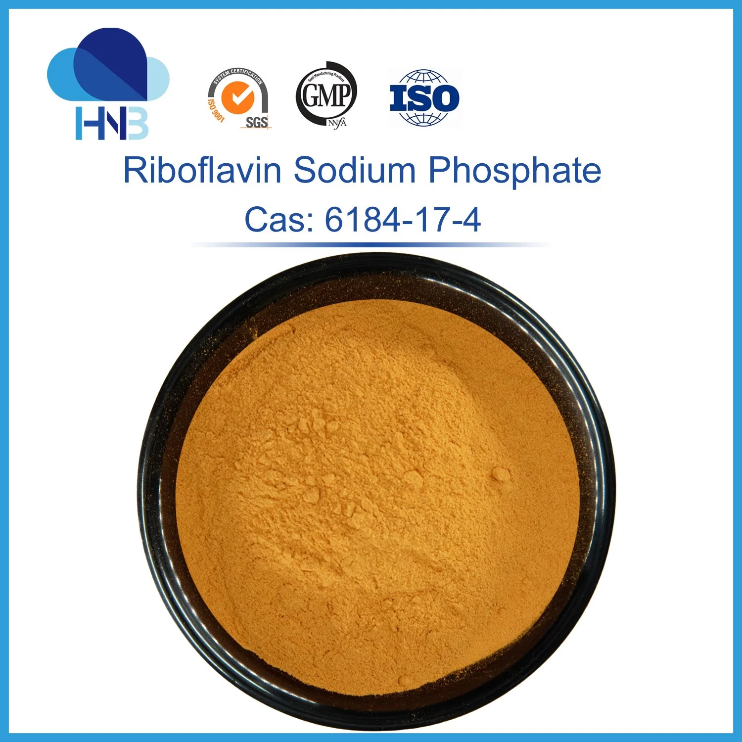 CAS 6184-17-4 Phosphate de sodium Riboflavine 5