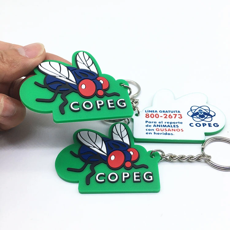 Cute Cartoon PVC Key Chain for Promotion