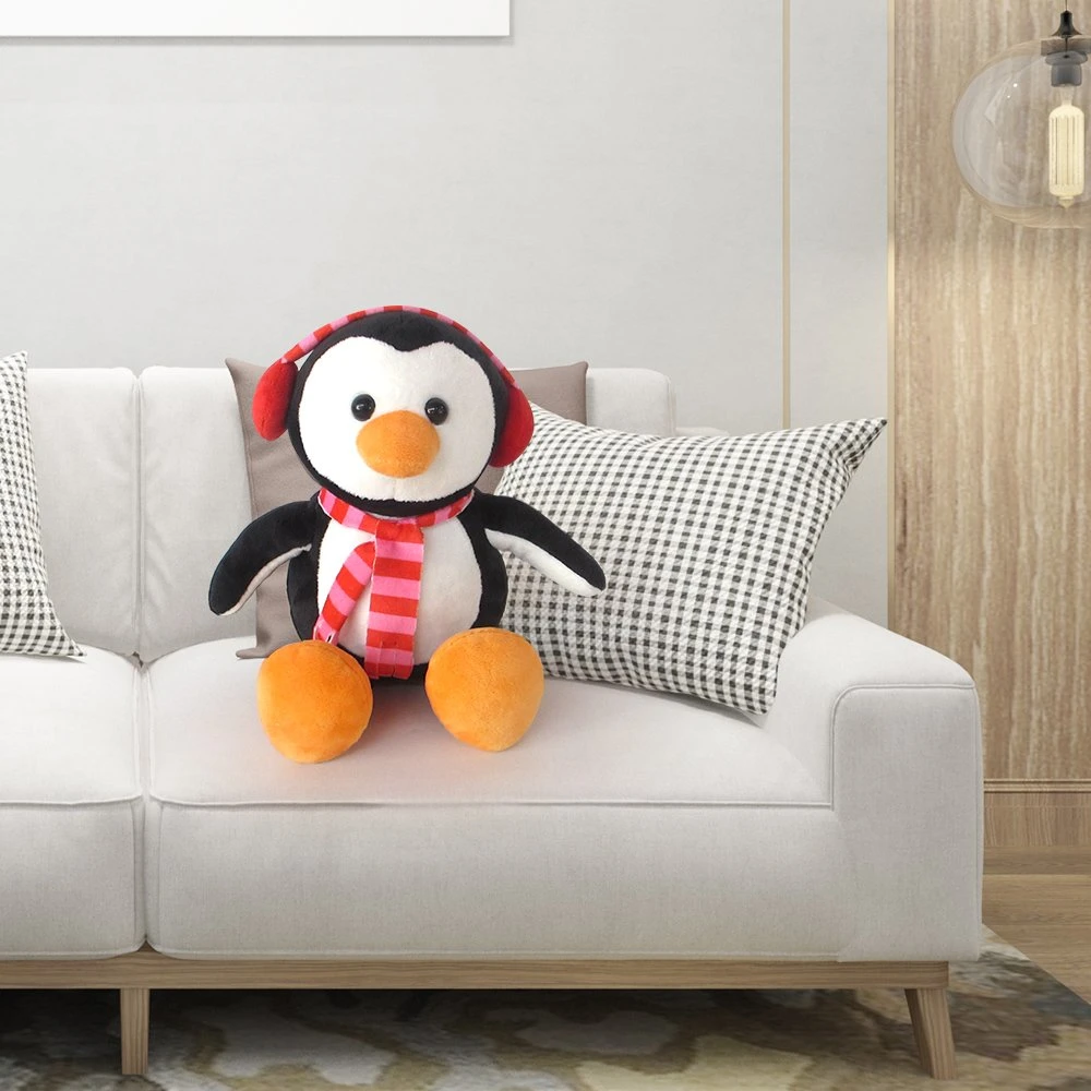 Wholesale/Supplier Custom Cute Stuffed Animal Plush Penguin Toy Kids Toy Gift with Scarf