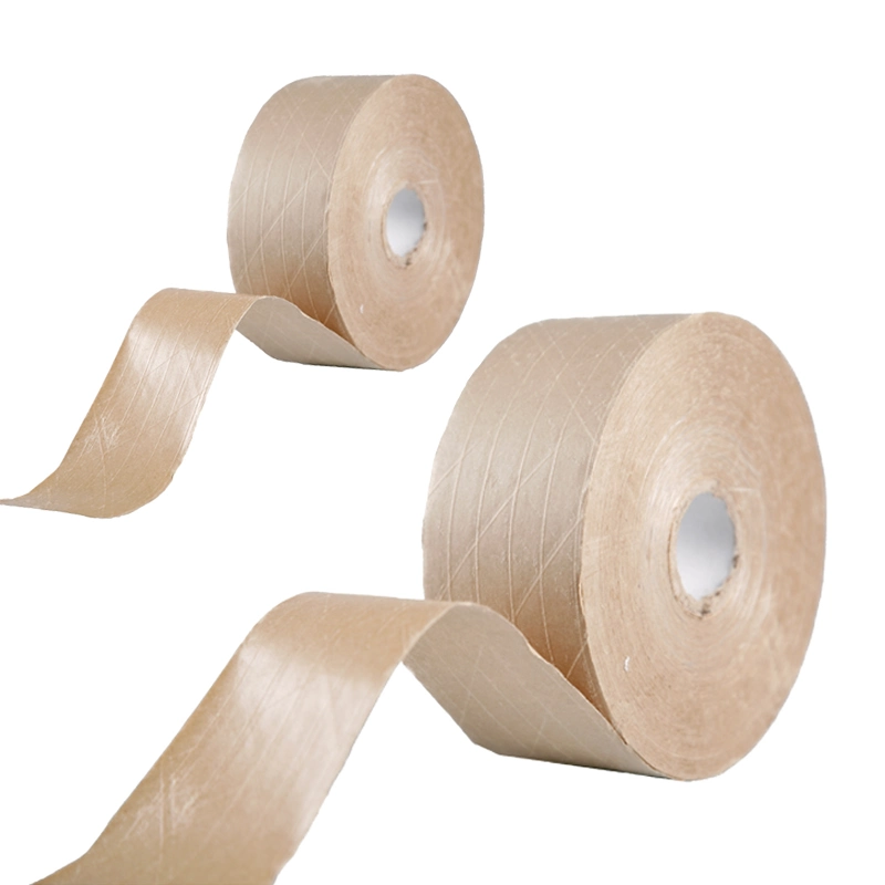 Kraft Gummed Reinforced Shipping Film Sealer Self Adhesive Glue Tape