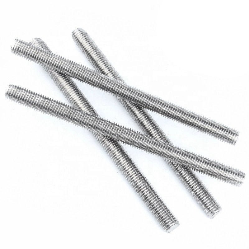 Fully M8 Stainless Steel DIN975 DIN976 SS316 SS304 Threaded Rod