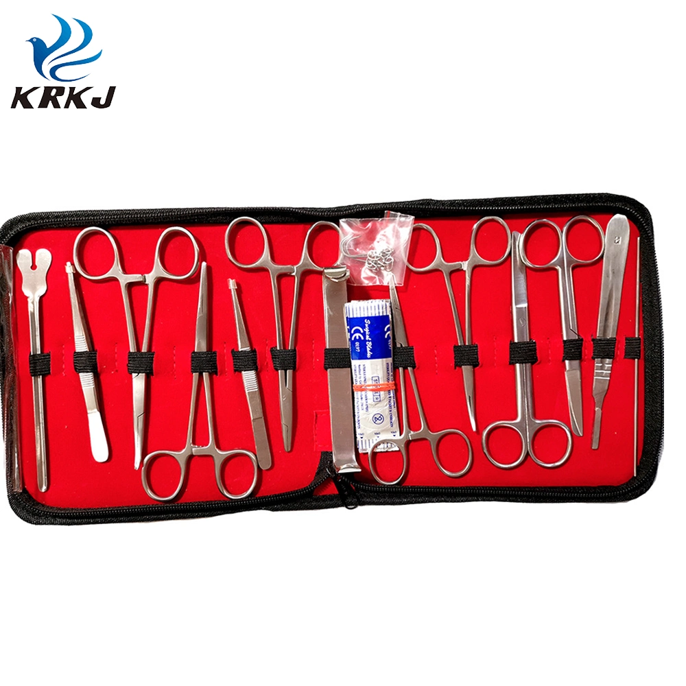 Veterinary Animal Surgical Scissors Tools Set Equipment Packs