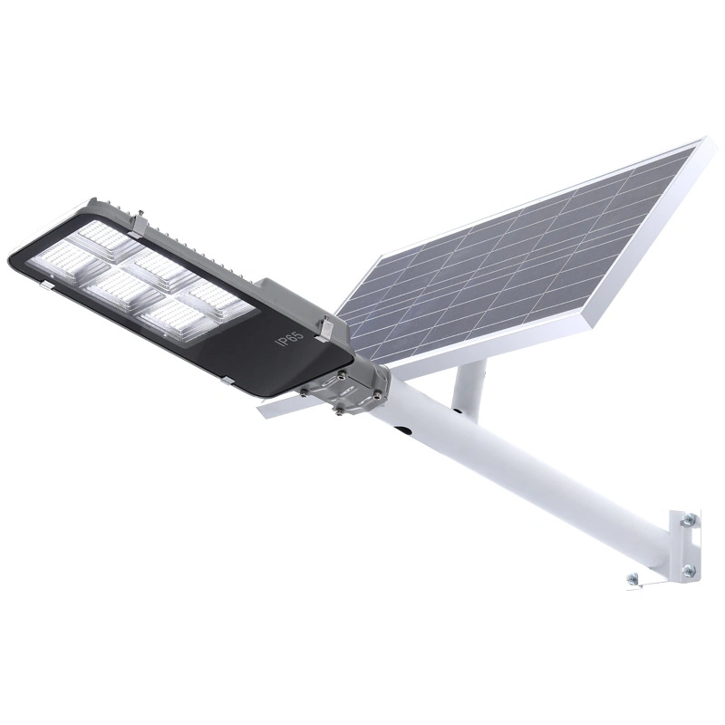 Resistente al agua IP65, el ahorro de energía solar LED Lights 50 100 150 200 250 Vatios Mando a distancia Calle luz LED con Pole