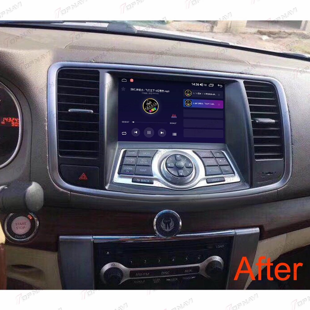 Radio de coche de 8" para Nissan Teana 2008-2013 Car Multimedia Player Navegación GPS