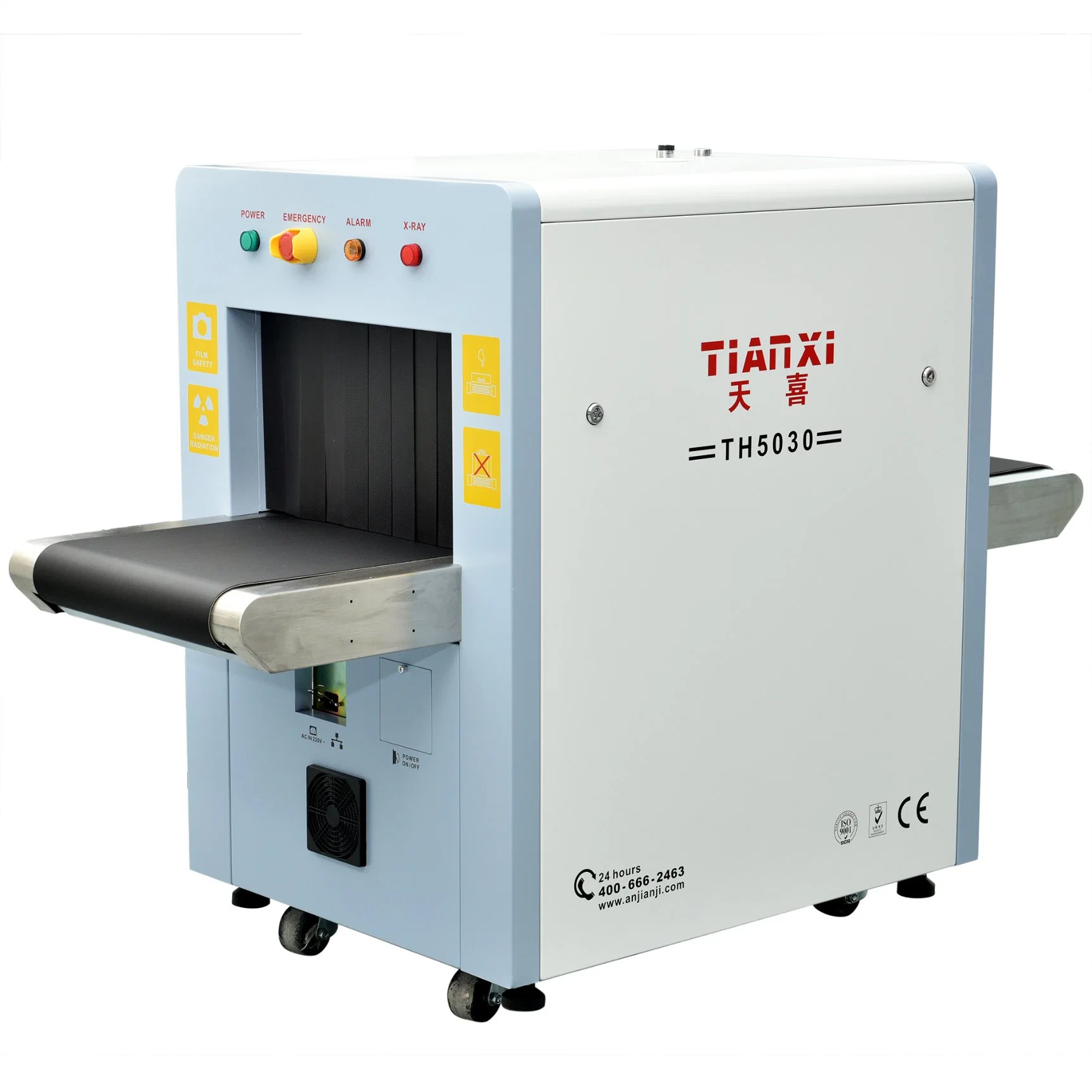 Dual Energy Th5030 OEM X-ray Airport Inspection Baggage Scanner and Luggage Scanner- FDA Approved & Biggest Factory