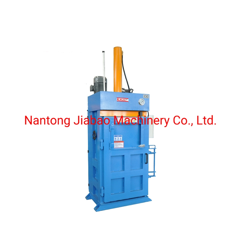 Factory Direct Good Performance Vertical Hydraulic Paper Baler Packing Machine for Recycling Waste Corrugated Paper/Plastic Film/Carton Box with Electric Button