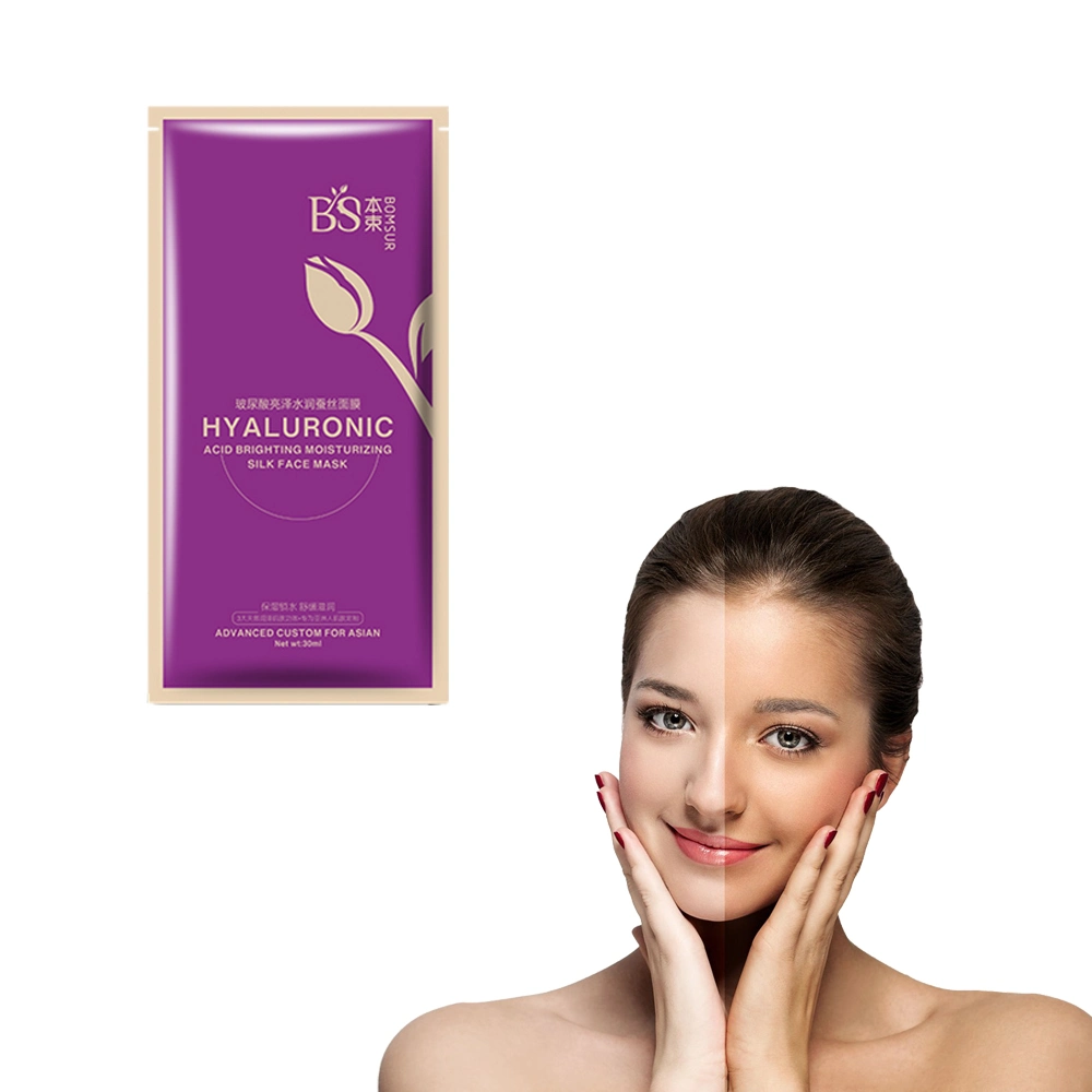 Cosmetic Hyaluronic Acid Face Mask Silk Wholesale/Supplier Face Mask Skin Care