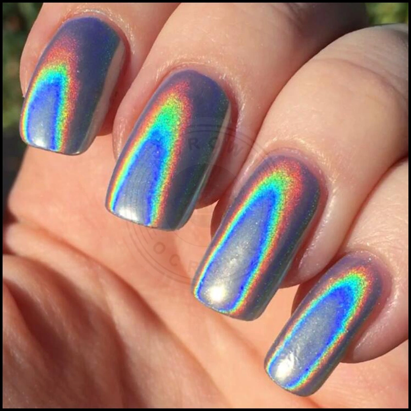 Laser Glitter Holo Eyeshadow Pigment Holographic Nail Polish Chrome Powder