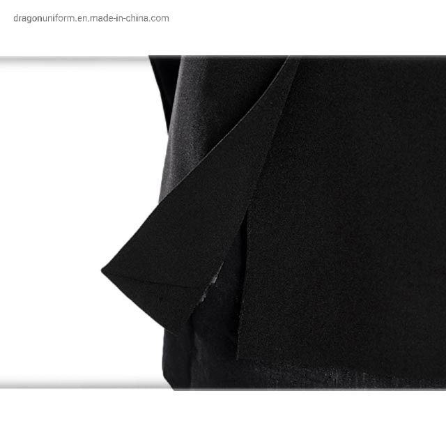 RPET Fabric Black Male Slim Formal Wedding Prom Suit Tuxedo Fit Men Business Work Wear Suit