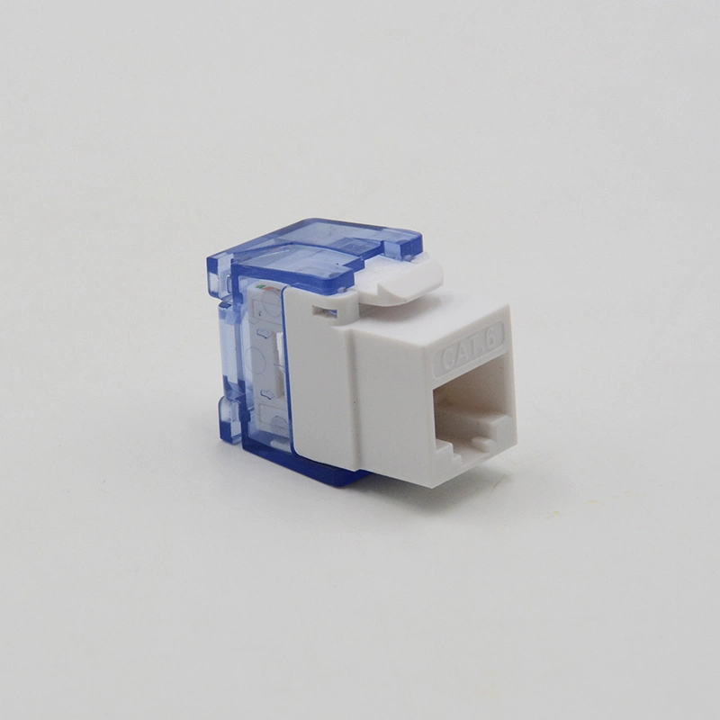 Démontable sans outils CAT6 RJ45 Keystone Jack 180 degré