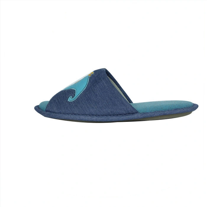 Fleece Stoff Oberfrau Mode warme Innensohle TPR Außensohle innen Slipper