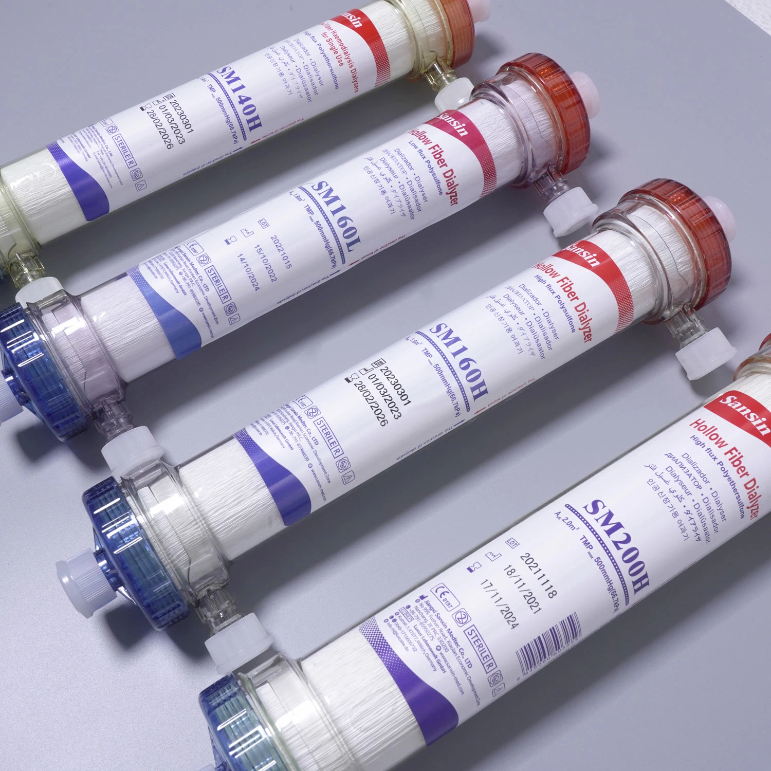 Disposable Medical Supplies Hemodialysis Dialyzers