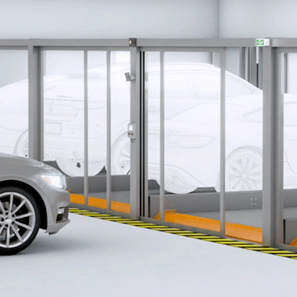 Sistema de Estacionamento vertical de elevação automática de carros de elevação mecânica