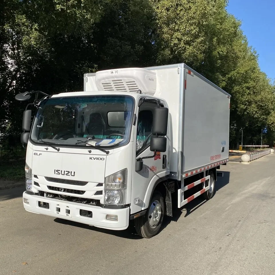 Jerry VEHÍCULO 4X2 una pequeña nevera-congelador de la carretilla elevadora carretilla contenedor refrigerado