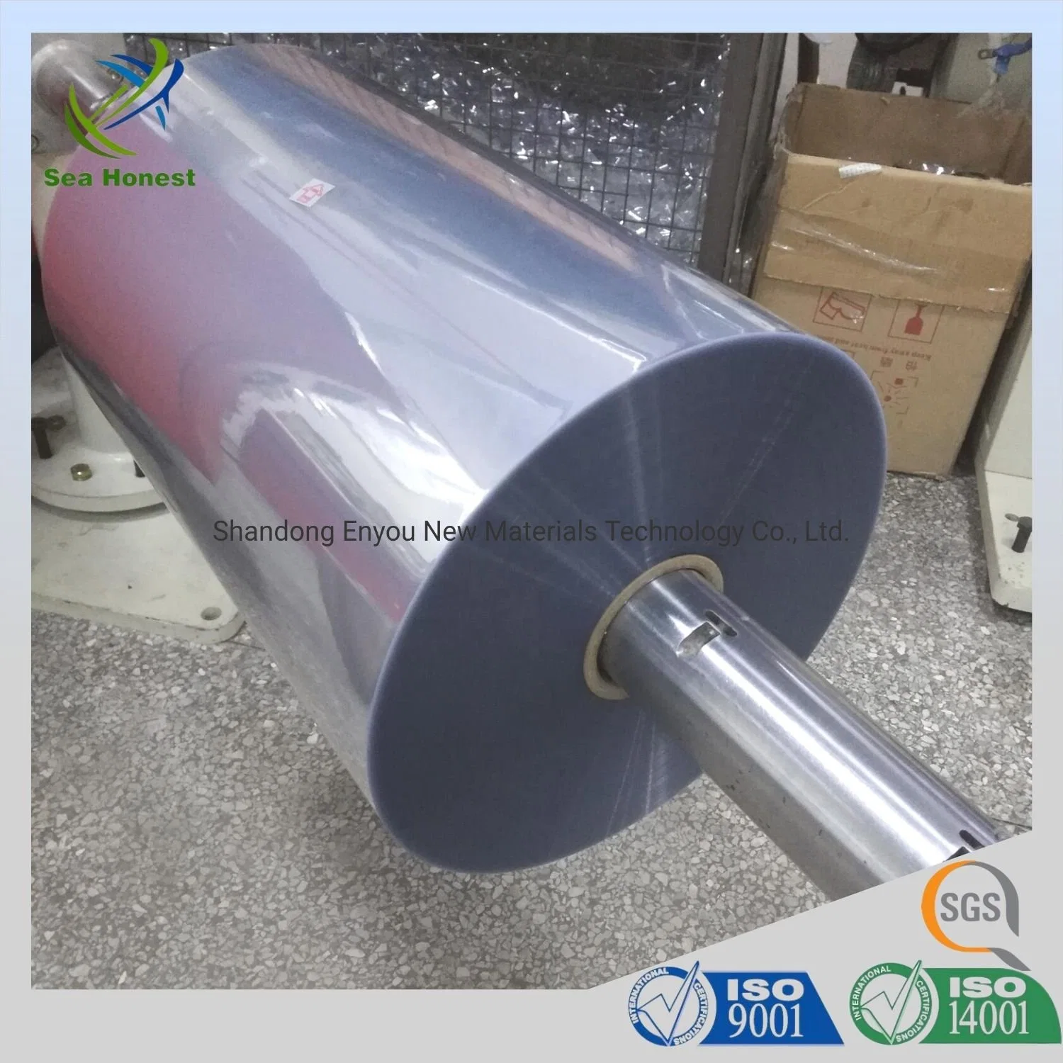 Film Rolls Form PVC Heat Shrink Wrap for Soap Packaging