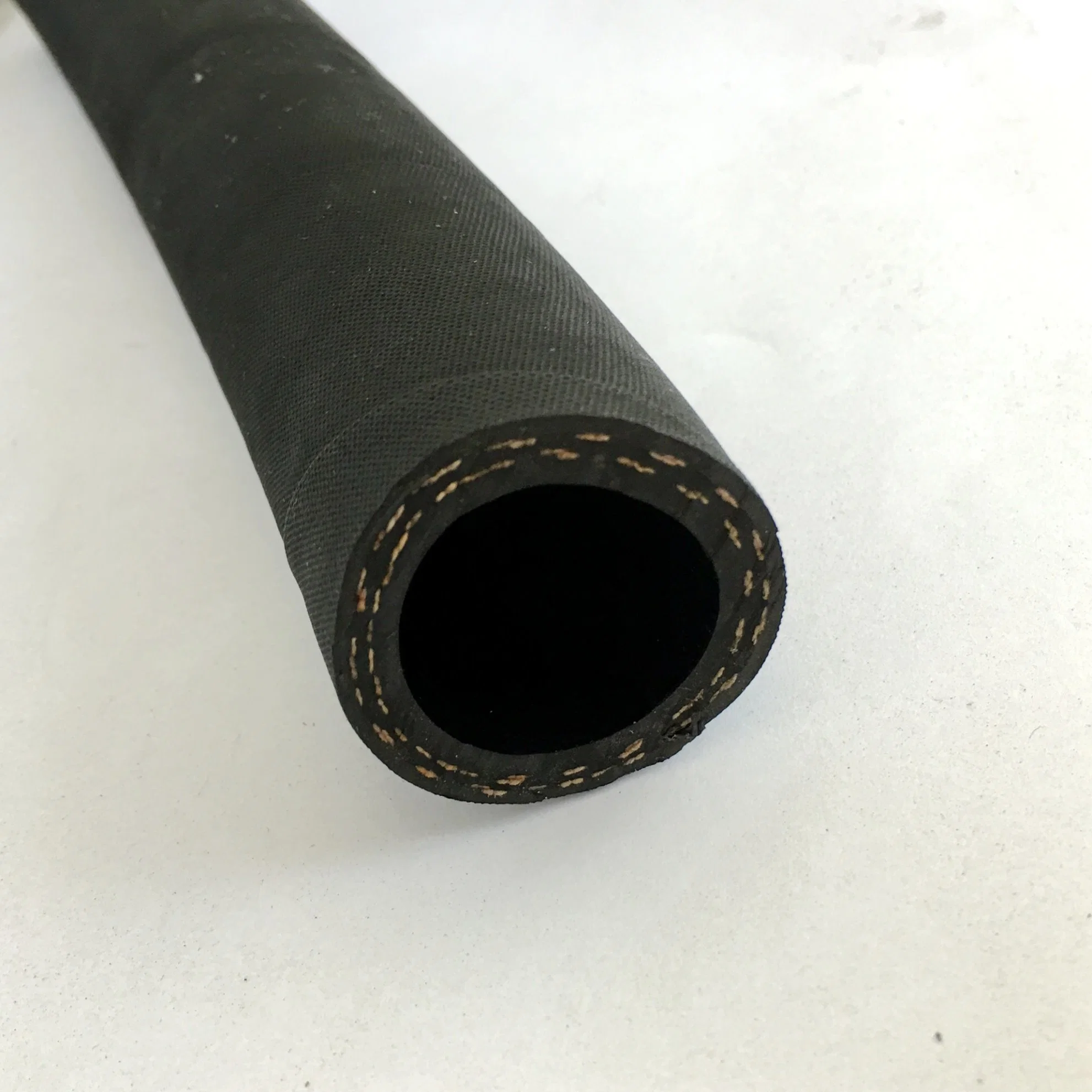 High quality/High cost performance  Oil-Mist Resistant Synthetic Textile Braided Rubber Air Hose